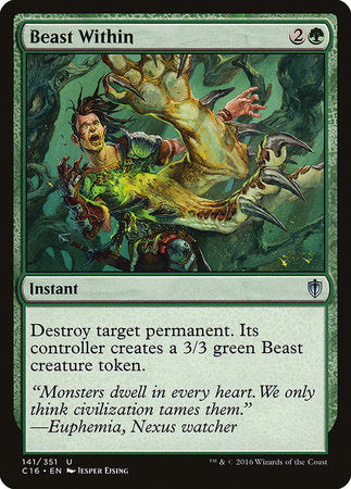 Beast Within [Commander 2016] | Mindsight Gaming