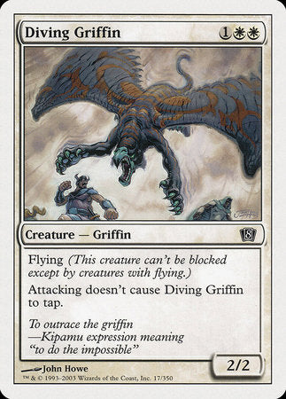 Diving Griffin [Eighth Edition] | Mindsight Gaming