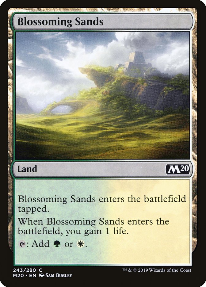 Blossoming Sands [Core Set 2020] | Mindsight Gaming