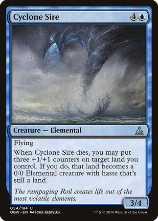 Cyclone Sire [Oath of the Gatewatch] | Mindsight Gaming