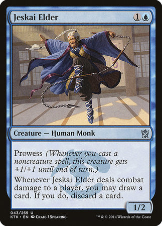Jeskai Elder [Khans of Tarkir] | Mindsight Gaming