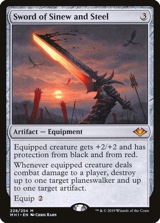 Sword of Sinew and Steel [Modern Horizons] | Mindsight Gaming