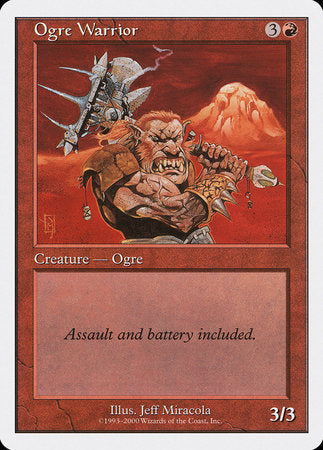 Ogre Warrior [Starter 2000] | Mindsight Gaming