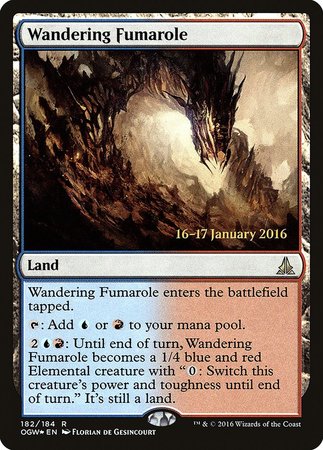 Wandering Fumarole [Oath of the Gatewatch Promos] | Mindsight Gaming