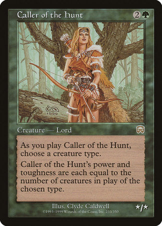 Caller of the Hunt [Mercadian Masques] | Mindsight Gaming