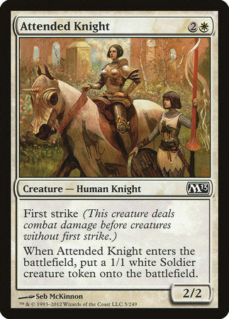 Attended Knight [Magic 2013] | Mindsight Gaming