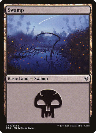 Swamp (344) [Commander 2016] | Mindsight Gaming