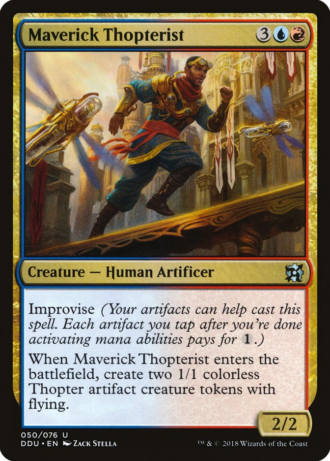 Maverick Thopterist [Duel Decks: Elves vs. Inventors] | Mindsight Gaming