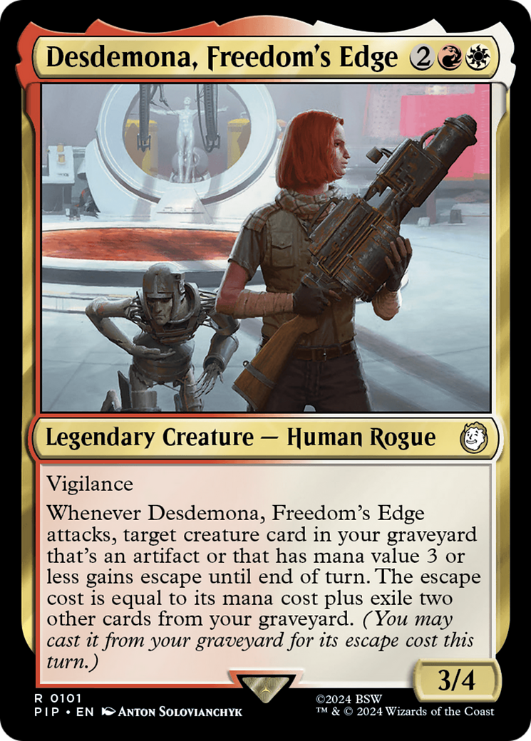 Desdemona, Freedom's Edge [Fallout] | Mindsight Gaming