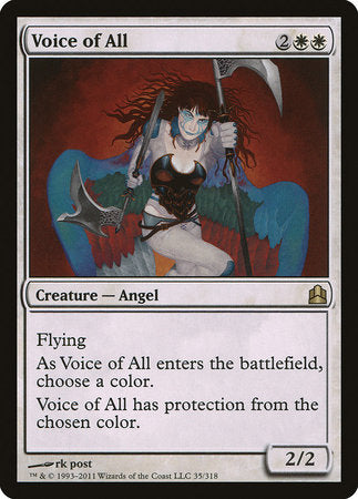 Voice of All [Commander 2011] | Mindsight Gaming