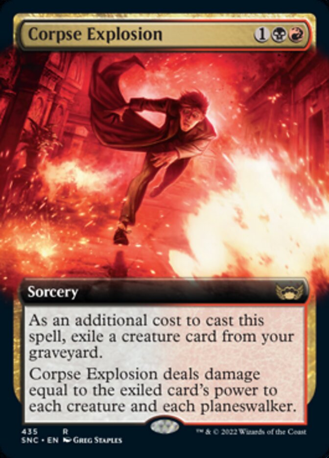 Corpse Explosion (Extended Art) [Streets of New Capenna] | Mindsight Gaming