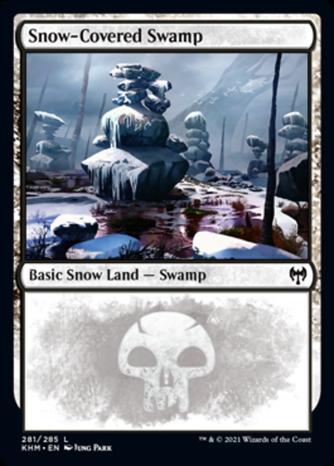 Snow-Covered Swamp (281) [Kaldheim] | Mindsight Gaming