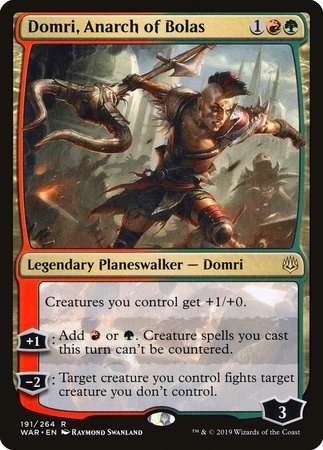 Domri, Anarch of Bolas [War of the Spark] | Mindsight Gaming