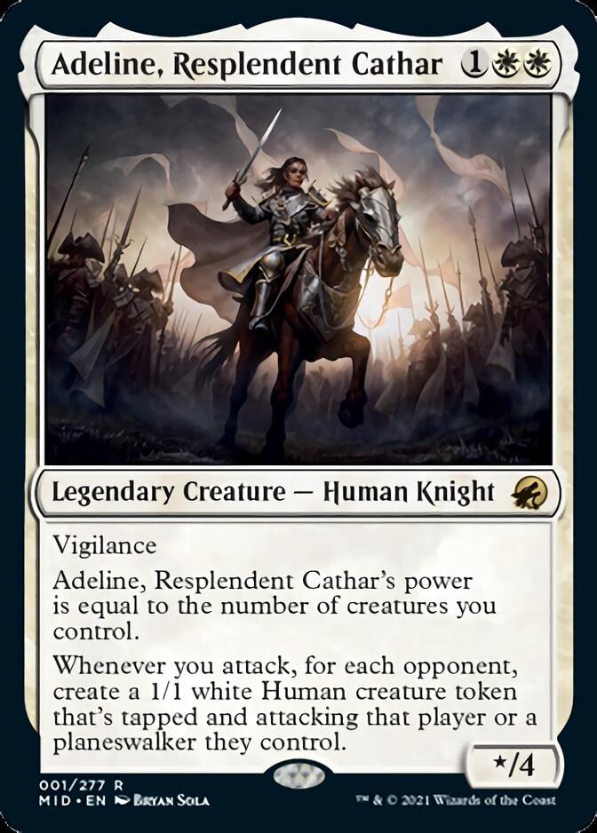 Adeline, Resplendent Cathar [Innistrad: Midnight Hunt] | Mindsight Gaming