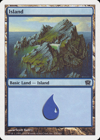 Island (338) [Ninth Edition] | Mindsight Gaming