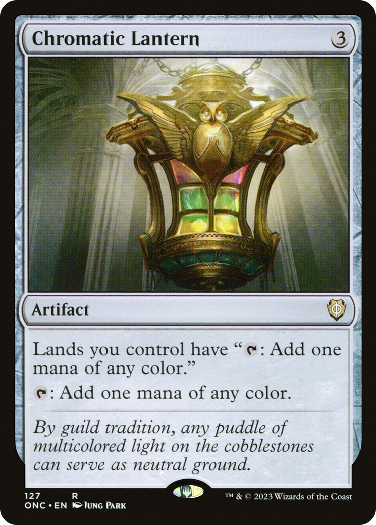 Chromatic Lantern [Phyrexia: All Will Be One Commander] | Mindsight Gaming