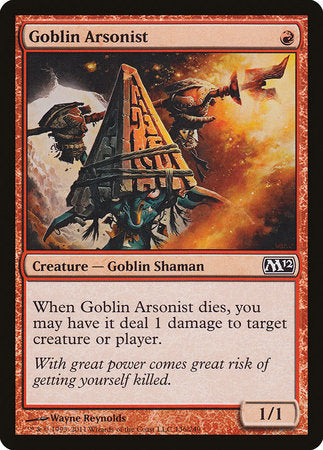 Goblin Arsonist [Magic 2012] | Mindsight Gaming
