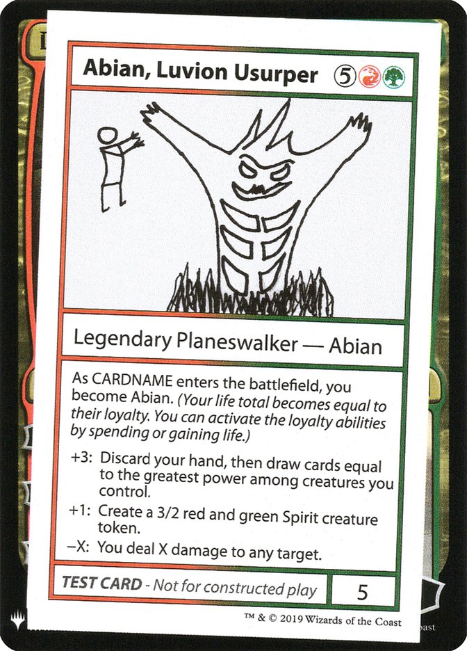 Abian, Luvion Usurper [Mystery Booster Playtest Cards] | Mindsight Gaming