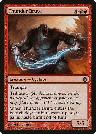 Thunder Brute [Born of the Gods] | Mindsight Gaming