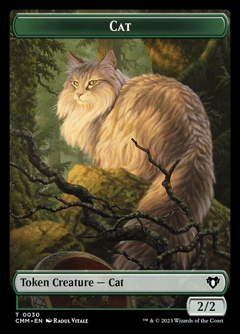 Eldrazi // Cat (0030) Double-Sided Token [Commander Masters Tokens] | Mindsight Gaming