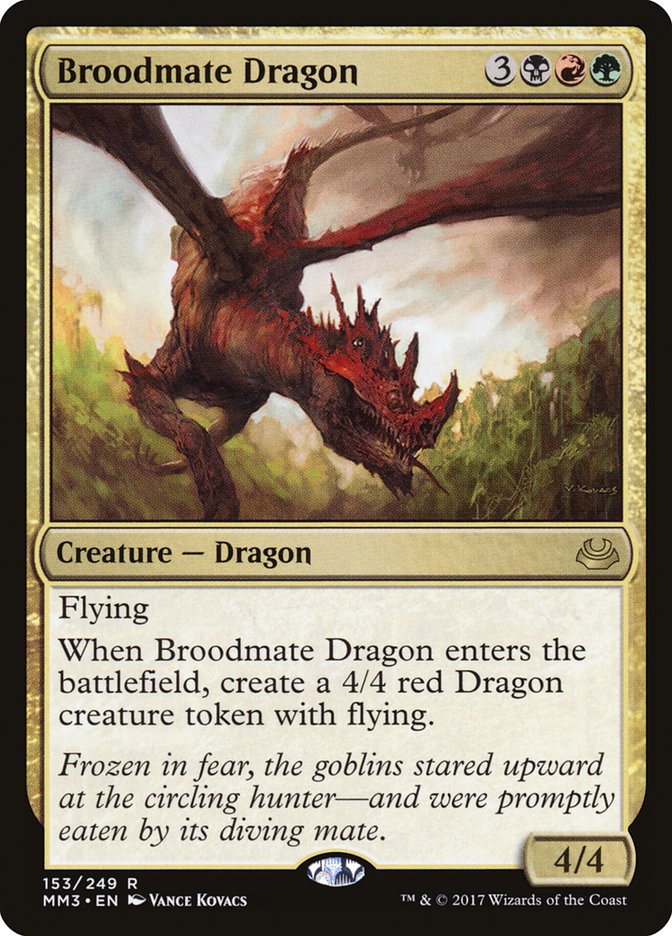 Broodmate Dragon [Modern Masters 2017] | Mindsight Gaming