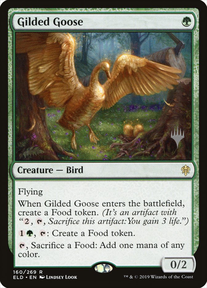 Gilded Goose (Promo Pack) [Throne of Eldraine Promos] | Mindsight Gaming