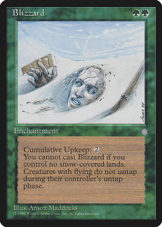 Blizzard [Ice Age] | Mindsight Gaming