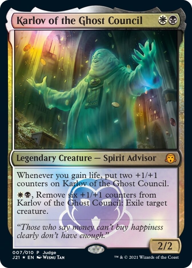 Karlov of the Ghost Council [Judge Gift Cards 2021] | Mindsight Gaming