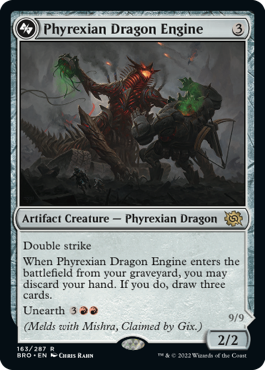 Phyrexian Dragon Engine [The Brothers' War] | Mindsight Gaming