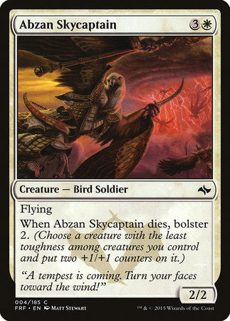 Abzan Skycaptain [Fate Reforged] | Mindsight Gaming