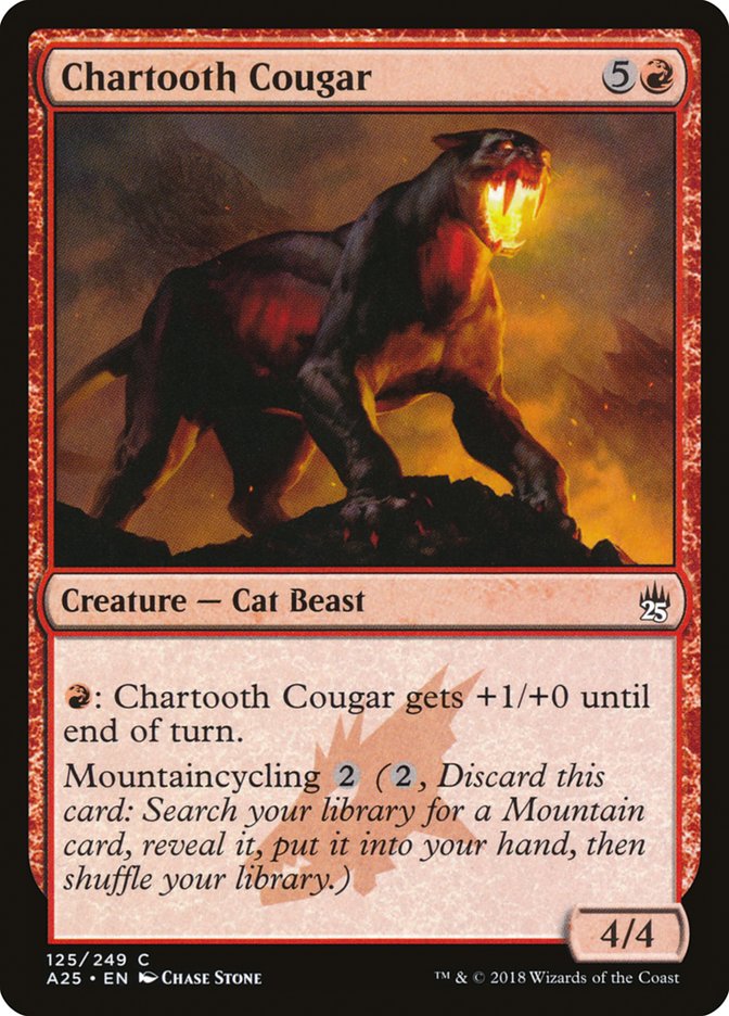 Chartooth Cougar [Masters 25] | Mindsight Gaming