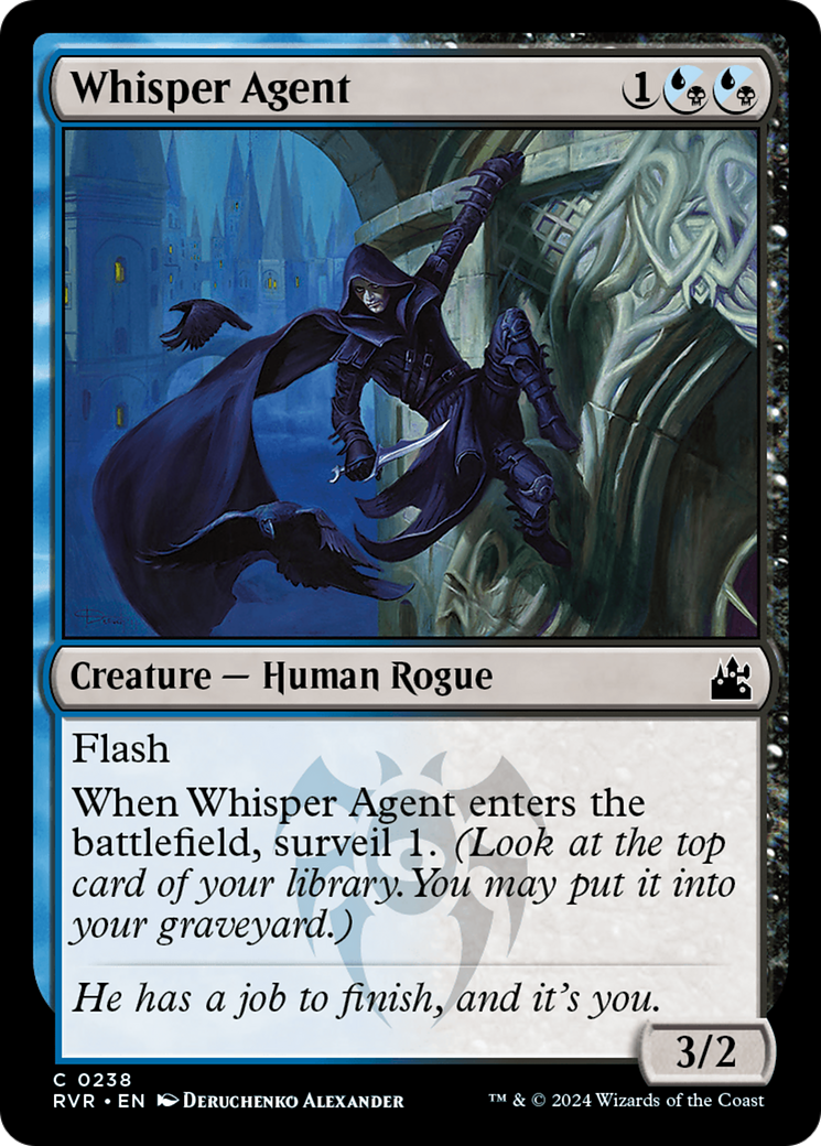 Whisper Agent [Ravnica Remastered] | Mindsight Gaming