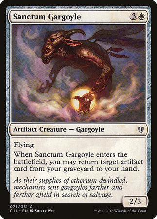 Sanctum Gargoyle [Commander 2016] | Mindsight Gaming