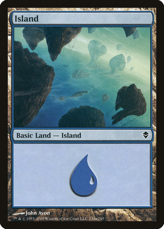 Island (234a) [Zendikar] | Mindsight Gaming