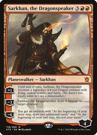 Sarkhan, the Dragonspeaker [Khans of Tarkir] | Mindsight Gaming