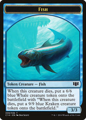 Fish // Zombie (011/036) Double-sided Token [Commander 2014 Tokens] | Mindsight Gaming