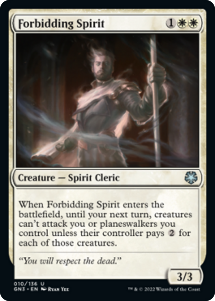 Forbidding Spirit [Game Night: Free-for-All] | Mindsight Gaming