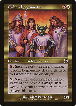Goblin Legionnaire [Apocalypse] | Mindsight Gaming