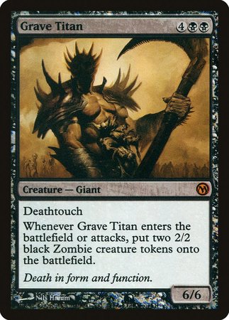Grave Titan [Duels of the Planeswalkers Promos 2011] | Mindsight Gaming