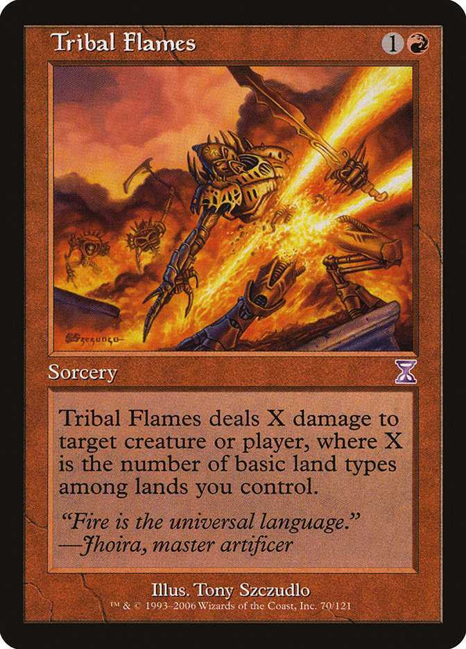 Tribal Flames [Time Spiral Timeshifted] | Mindsight Gaming