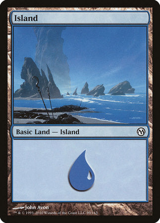 Island (99) [Duels of the Planeswalkers] | Mindsight Gaming