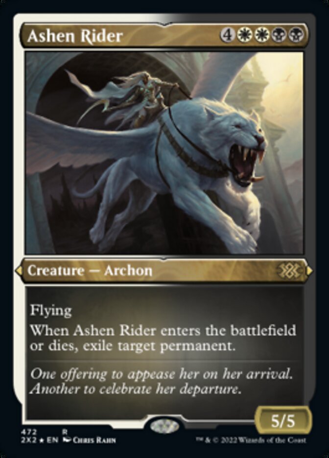 Ashen Rider (Foil Etched) [Double Masters 2022] | Mindsight Gaming