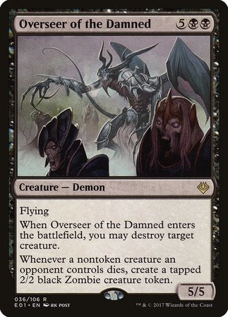 Overseer of the Damned [Archenemy: Nicol Bolas] | Mindsight Gaming