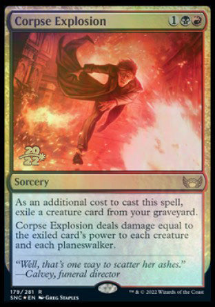 Corpse Explosion [Streets of New Capenna Prerelease Promos] | Mindsight Gaming