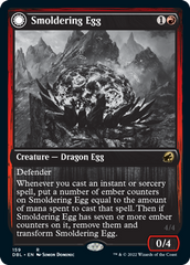 Smoldering Egg // Ashmouth Dragon [Innistrad: Double Feature] | Mindsight Gaming