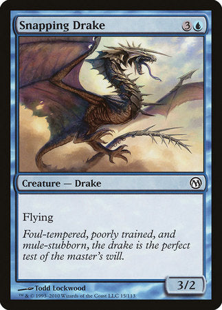 Snapping Drake [Duels of the Planeswalkers] | Mindsight Gaming