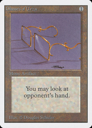 Glasses of Urza [Unlimited Edition] | Mindsight Gaming