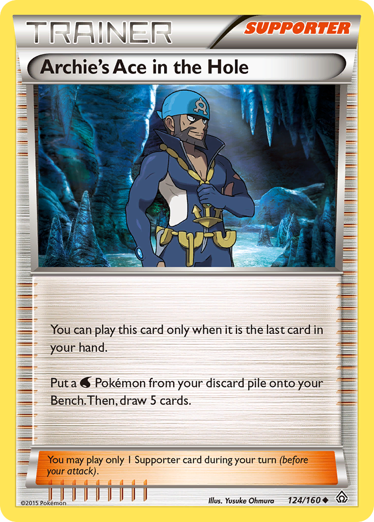 Archie's Ace in the Hole (124/160) [XY: Primal Clash] | Mindsight Gaming