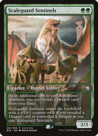 Scaleguard Sentinels [Dragons of Tarkir Promos] | Mindsight Gaming