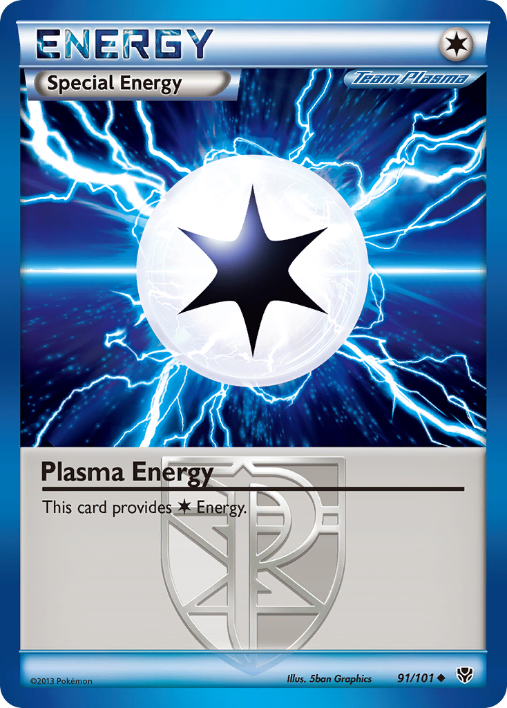 Plasma Energy (91/101) [Black & White: Plasma Blast] | Mindsight Gaming